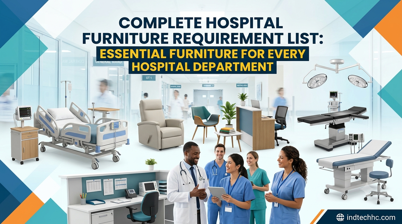 Complete Hospital Furniture Requirement List